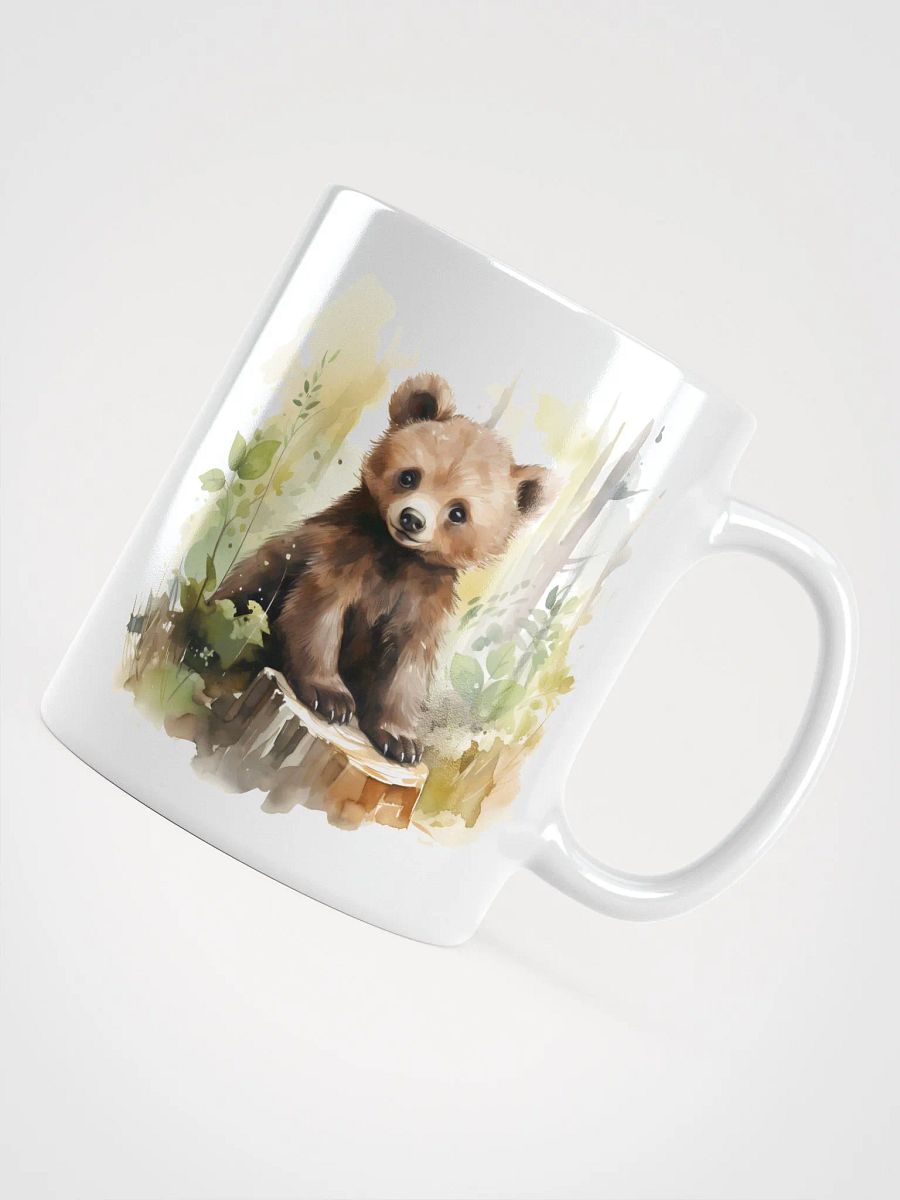 Forest Cub White Glossy Mug product image (4)