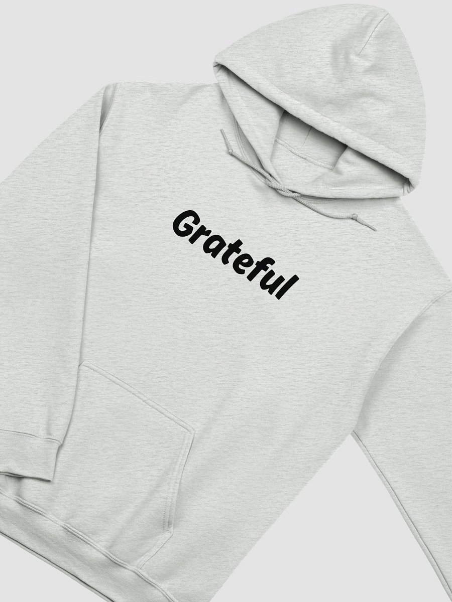 "Grateful" Upbeat Unisex Hoodie product image (4)