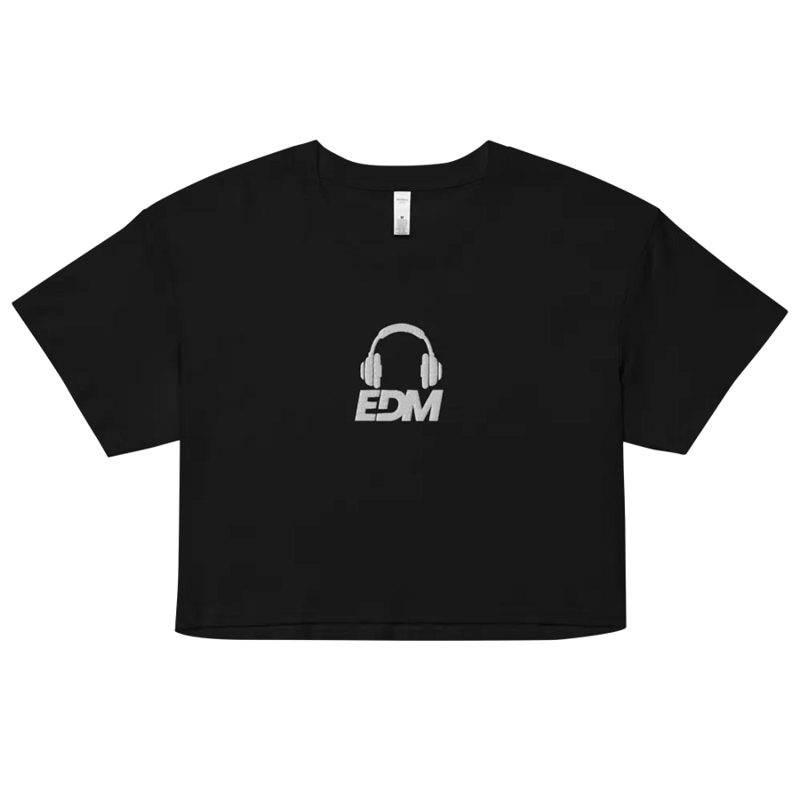 EDM Minimalist Crop Tee product image (2)