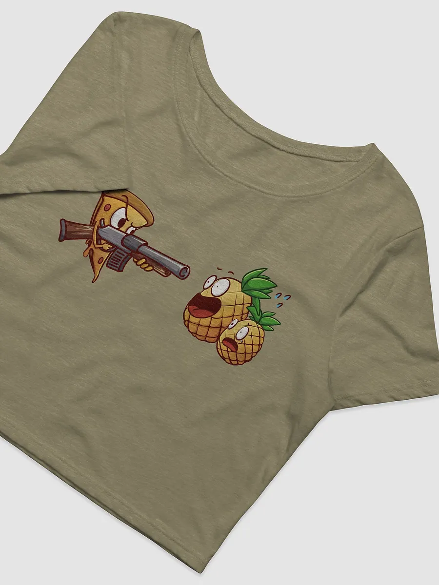 Pizza hates Pineapple Women's Crop product image (2)