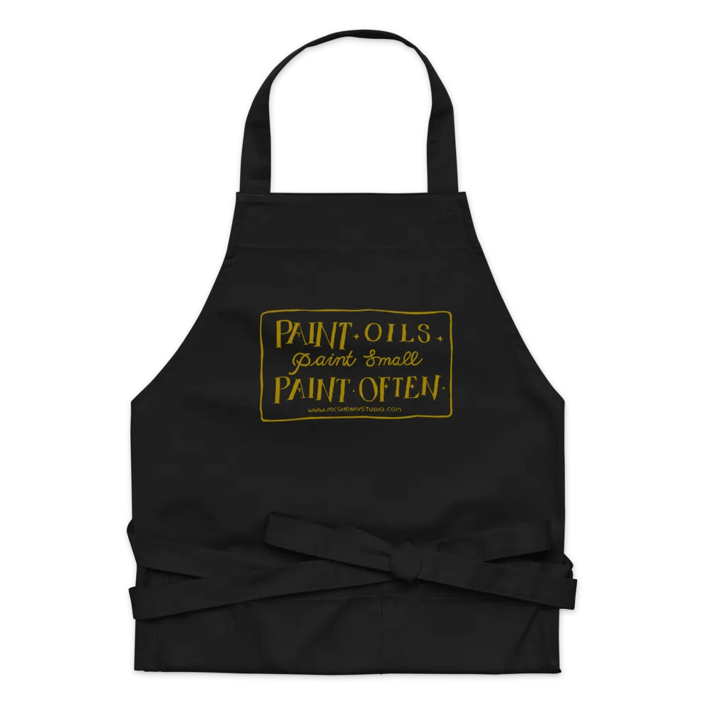 Paint Oils POPSCO Inspirational Painting Organic Apron product image (7)