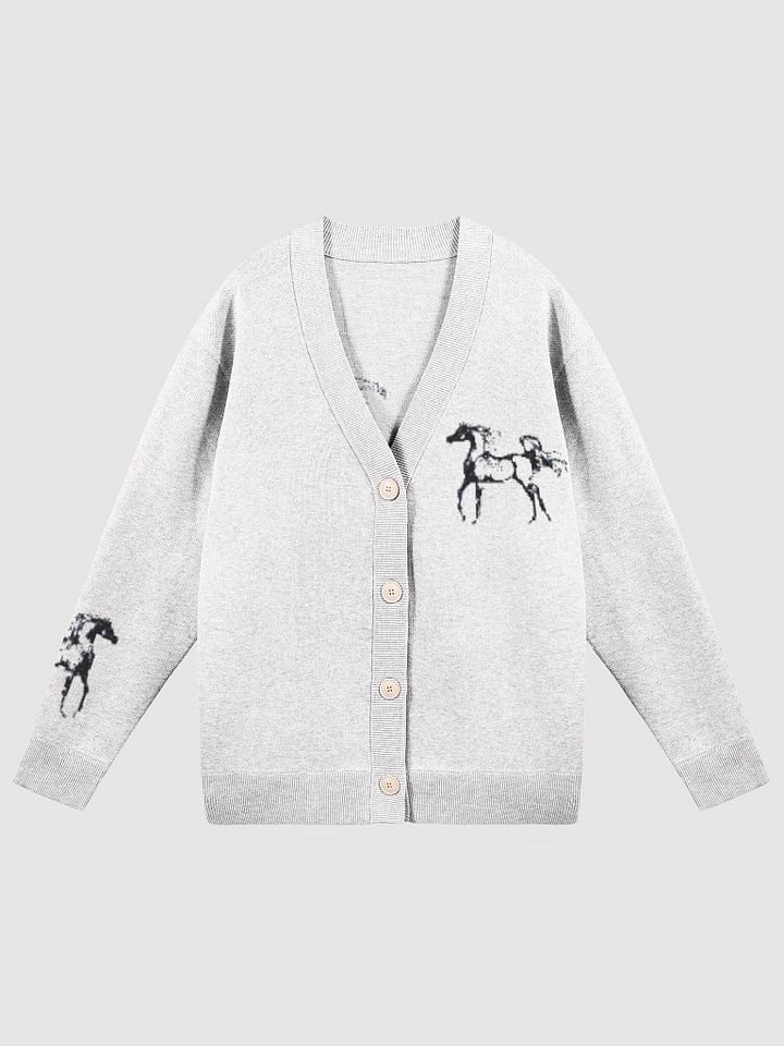 Buttoned Arabian Stallion Cardigan by Stacey product image (1)