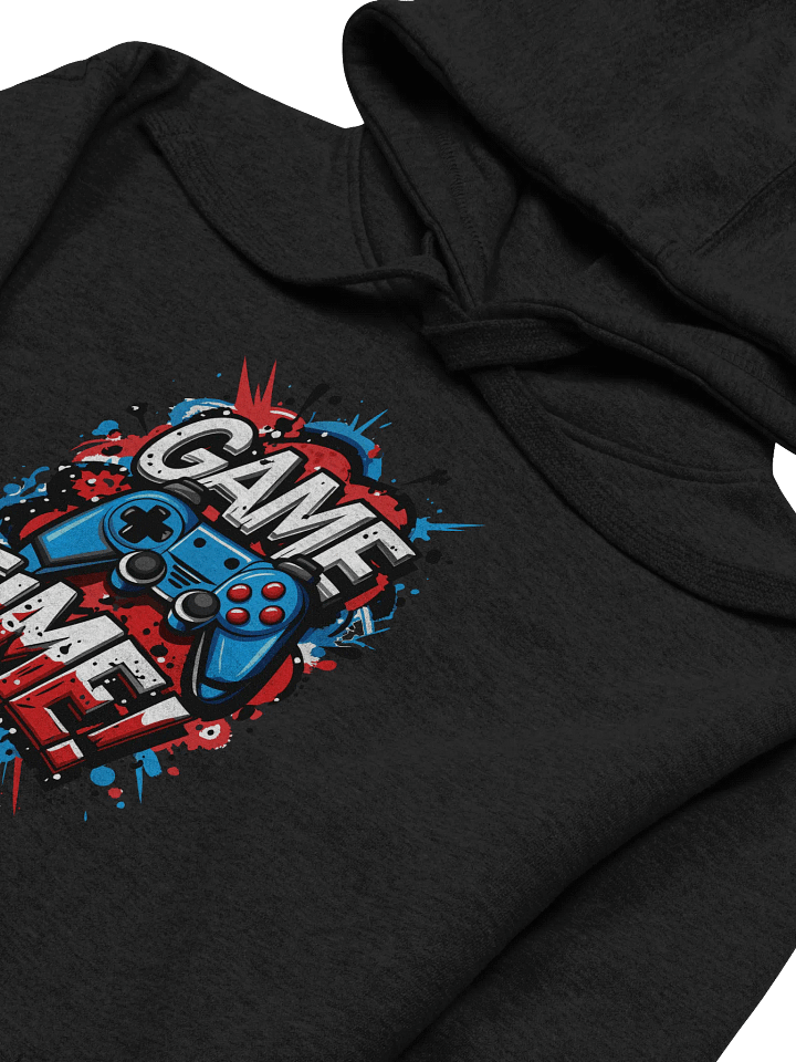 Game Time! Front Printed Hoodie product image (2)