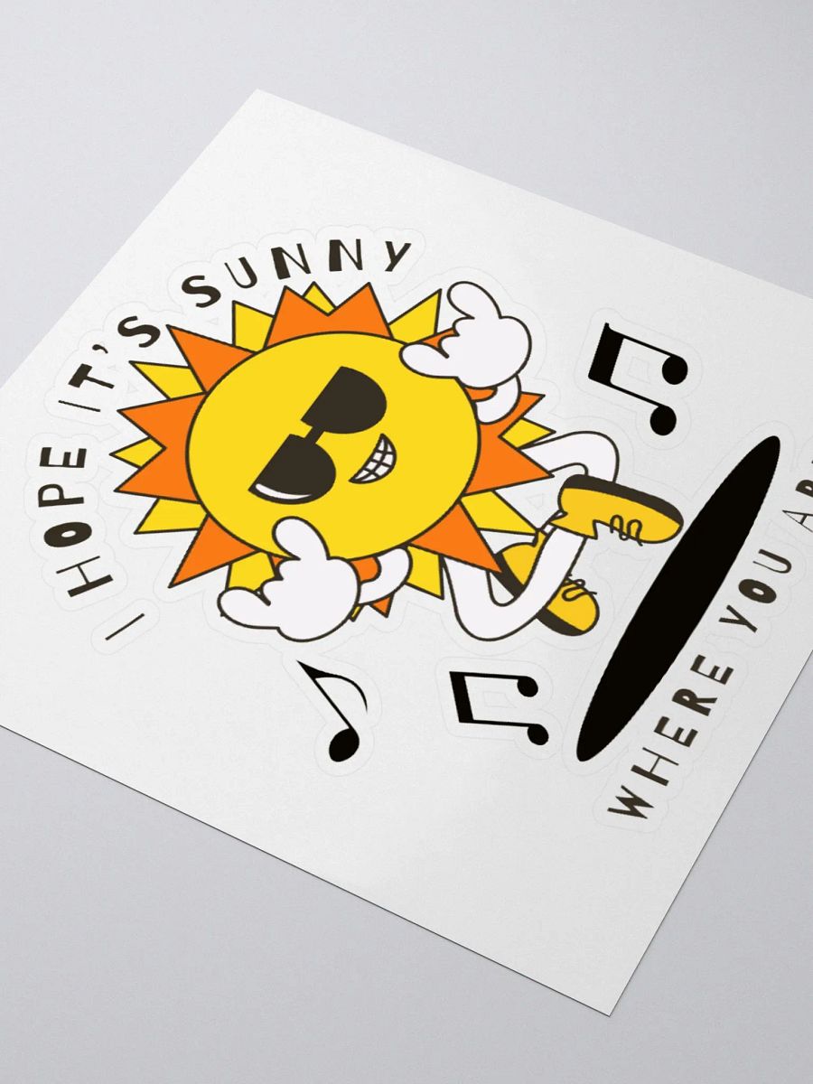 I hope it's Sunny Sticker product image (7)