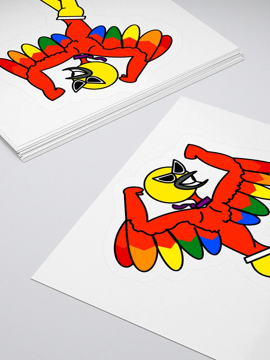 Superhomo! Eudo Gay Yellow Variant Sticker! product image (4)