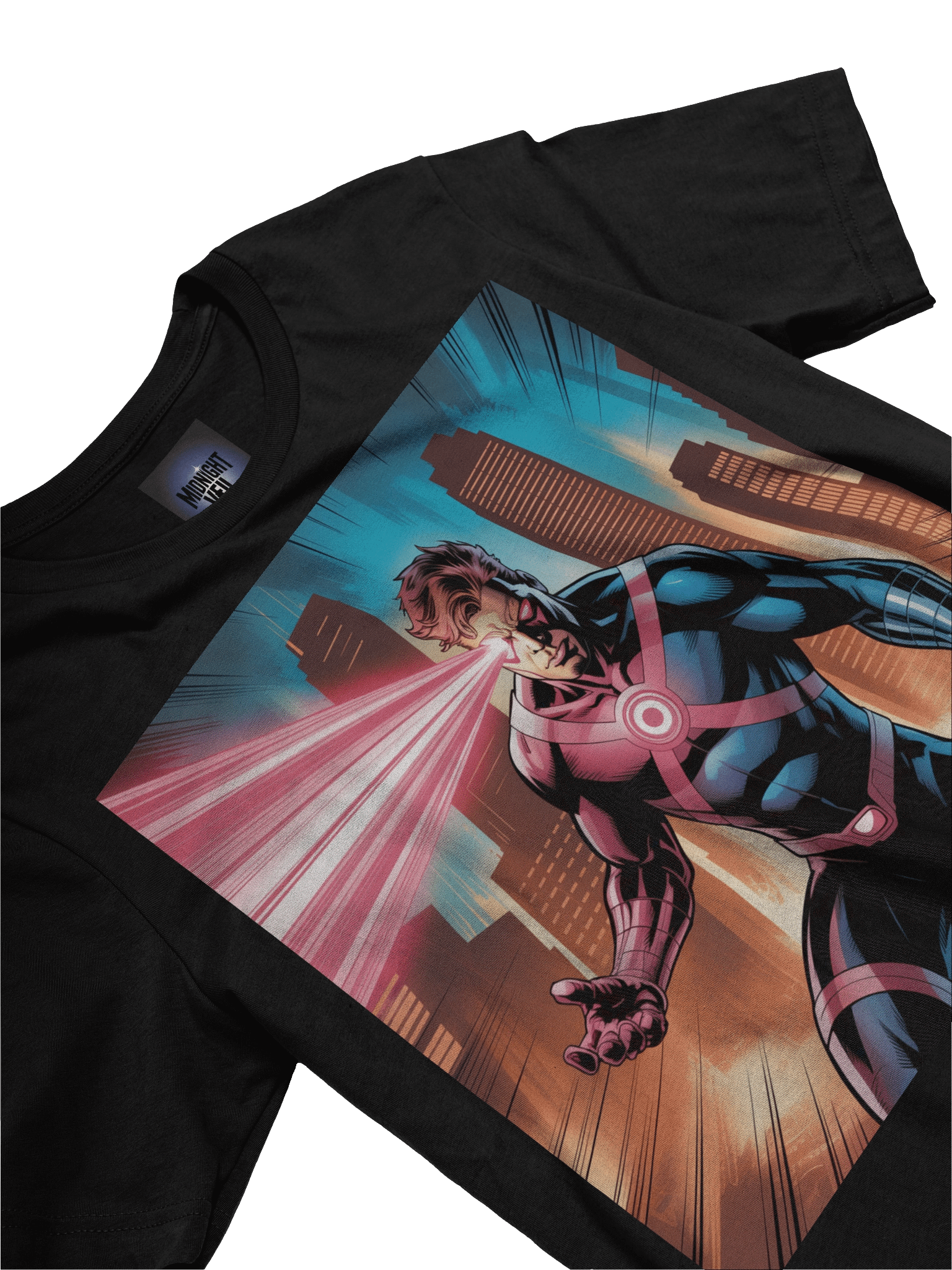 Cyclops Crimson Blitz Supersoft T-Shirt – Urban Optic Onslaught product image (5)