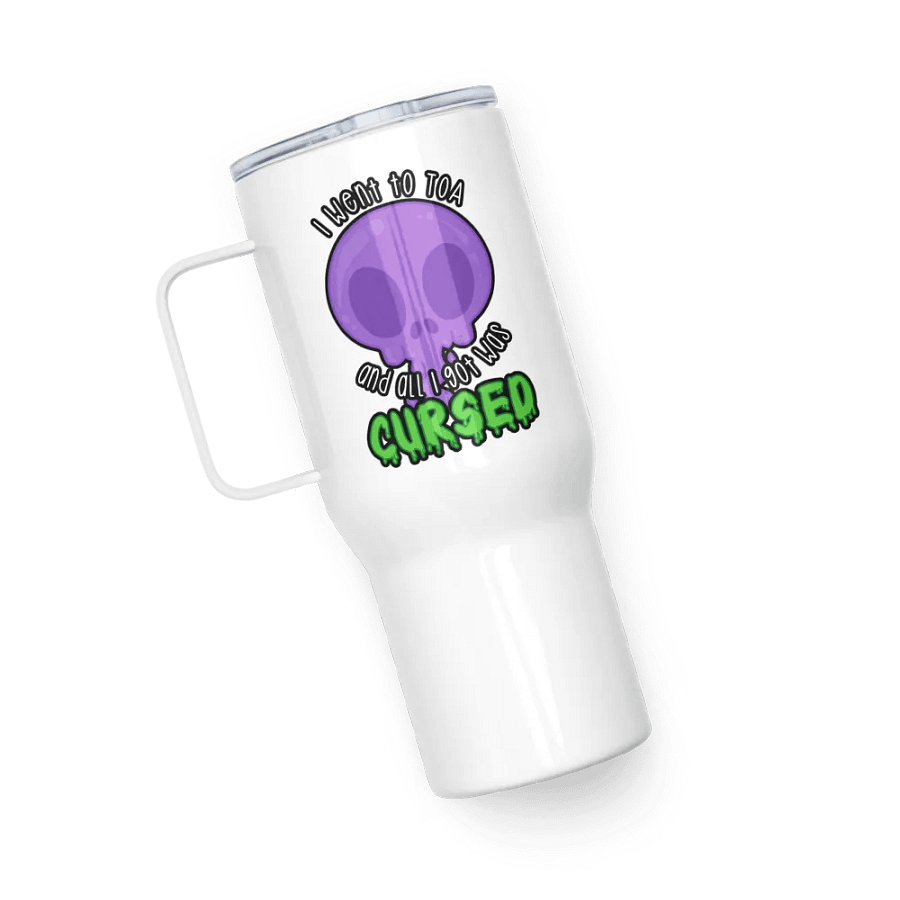 All I Got Was Cursed - Warlock - Travel Mug w/Handle product image (5)