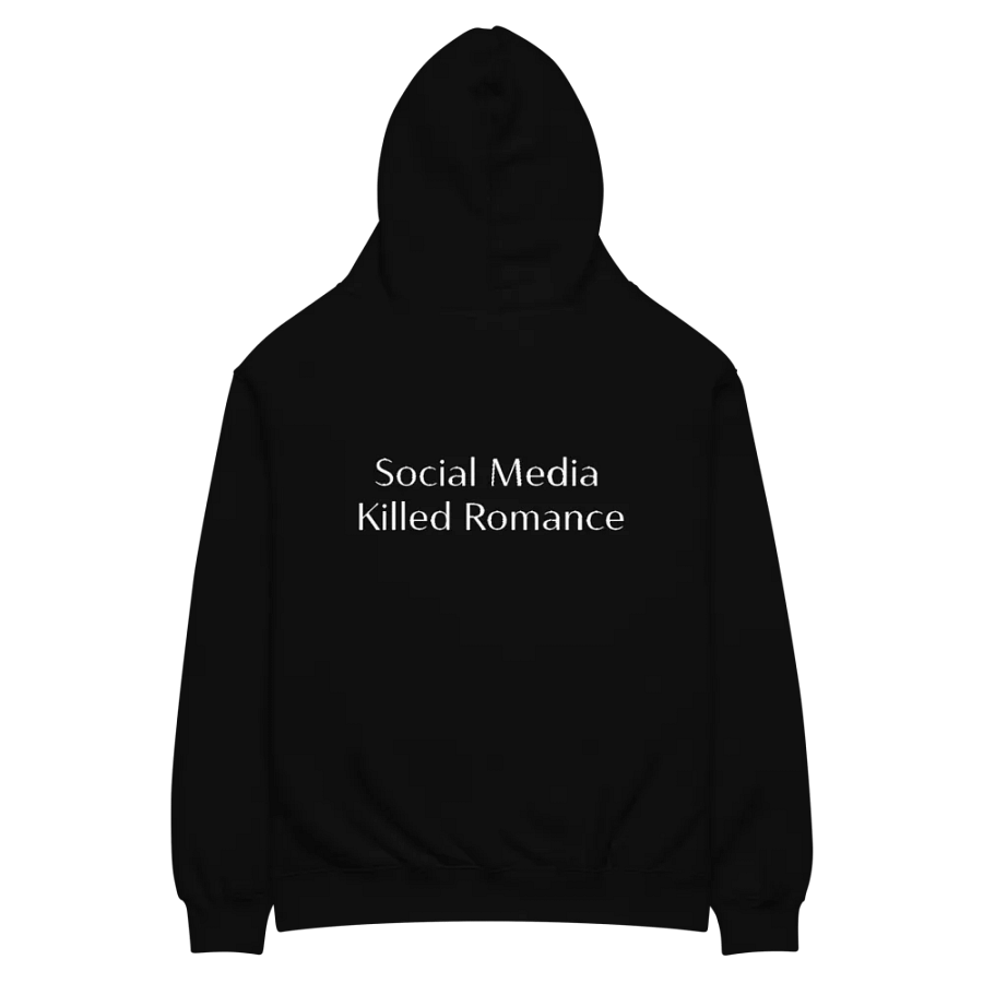 VOOLE Social Media Killed Romance Oversized Hoodie product image (4)