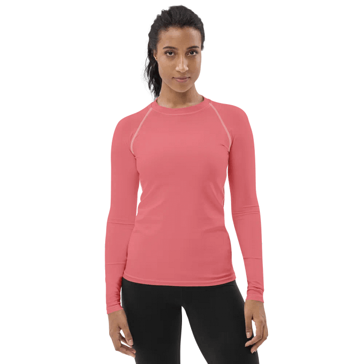 Pink Women's Rash Guard product image (1)