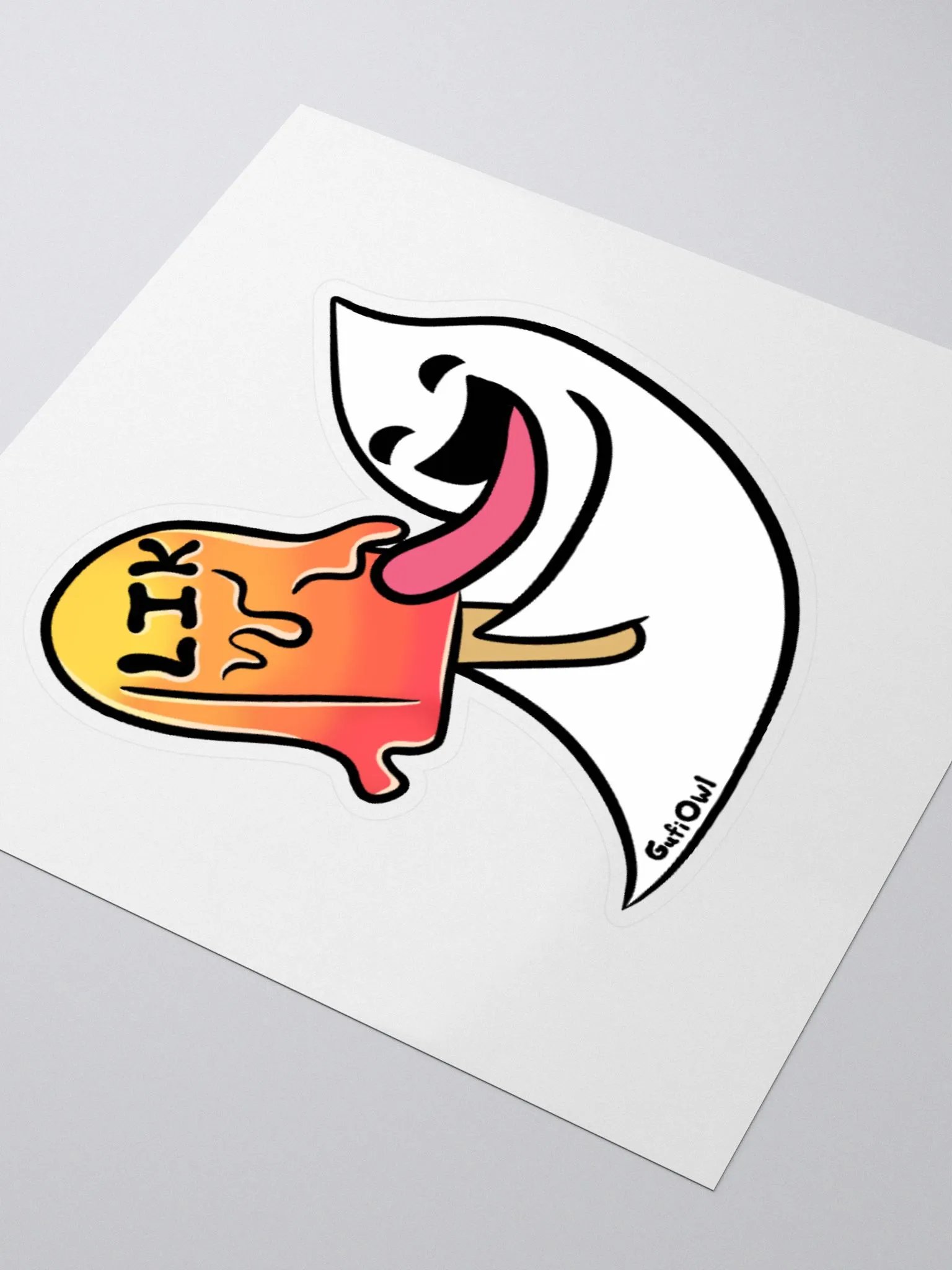 Popsicle Ghost Sticker product image (3)