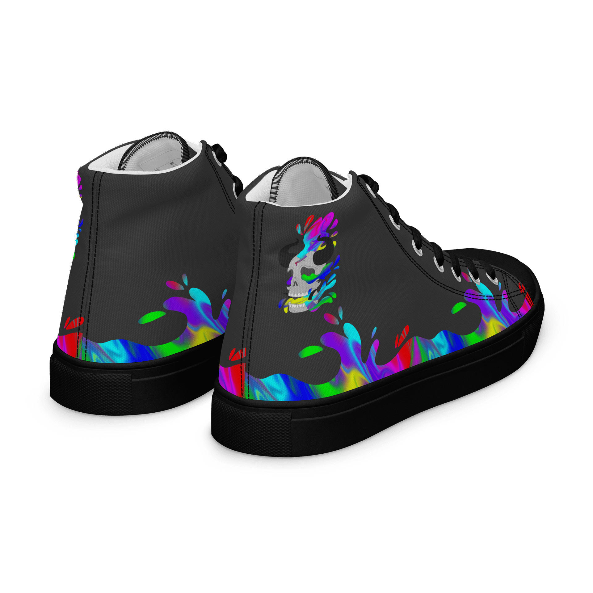 Overflow (Rainbow Trip) (Men's High-Top Shoes) product image (7)