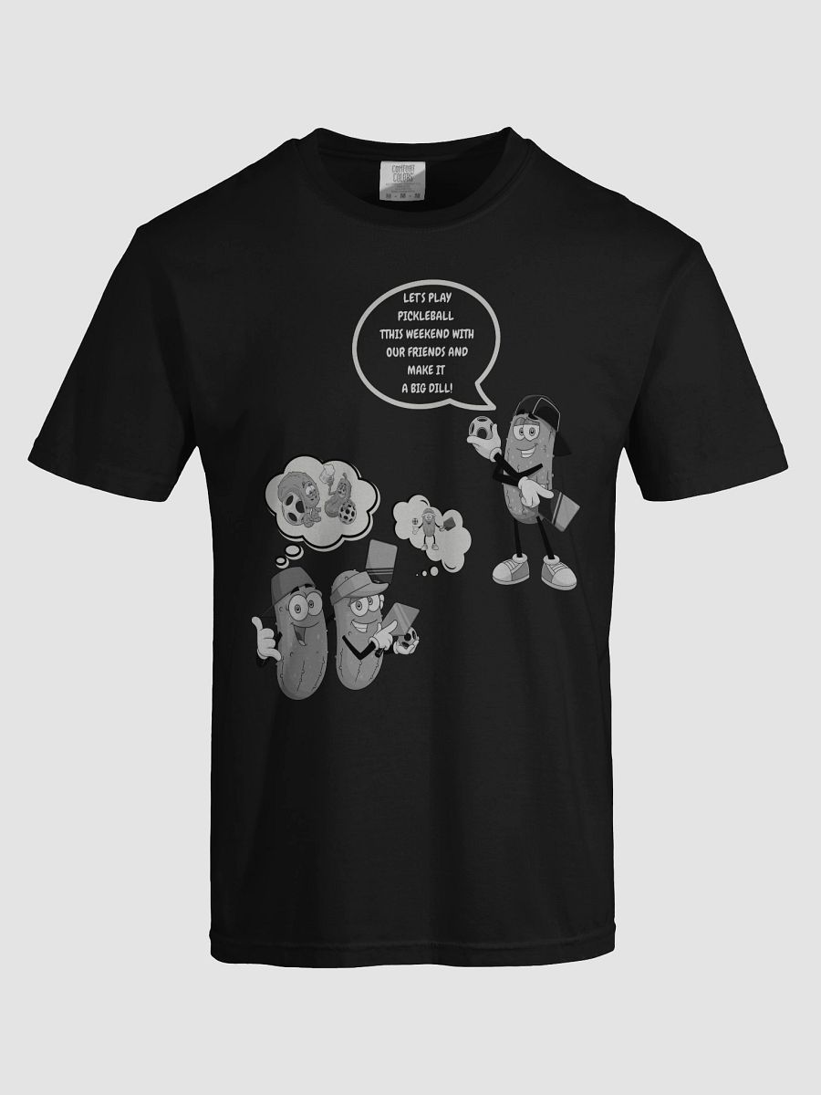 Pickleball Make It A Big Dill Heavy Cotton T-Shirt product image (59)