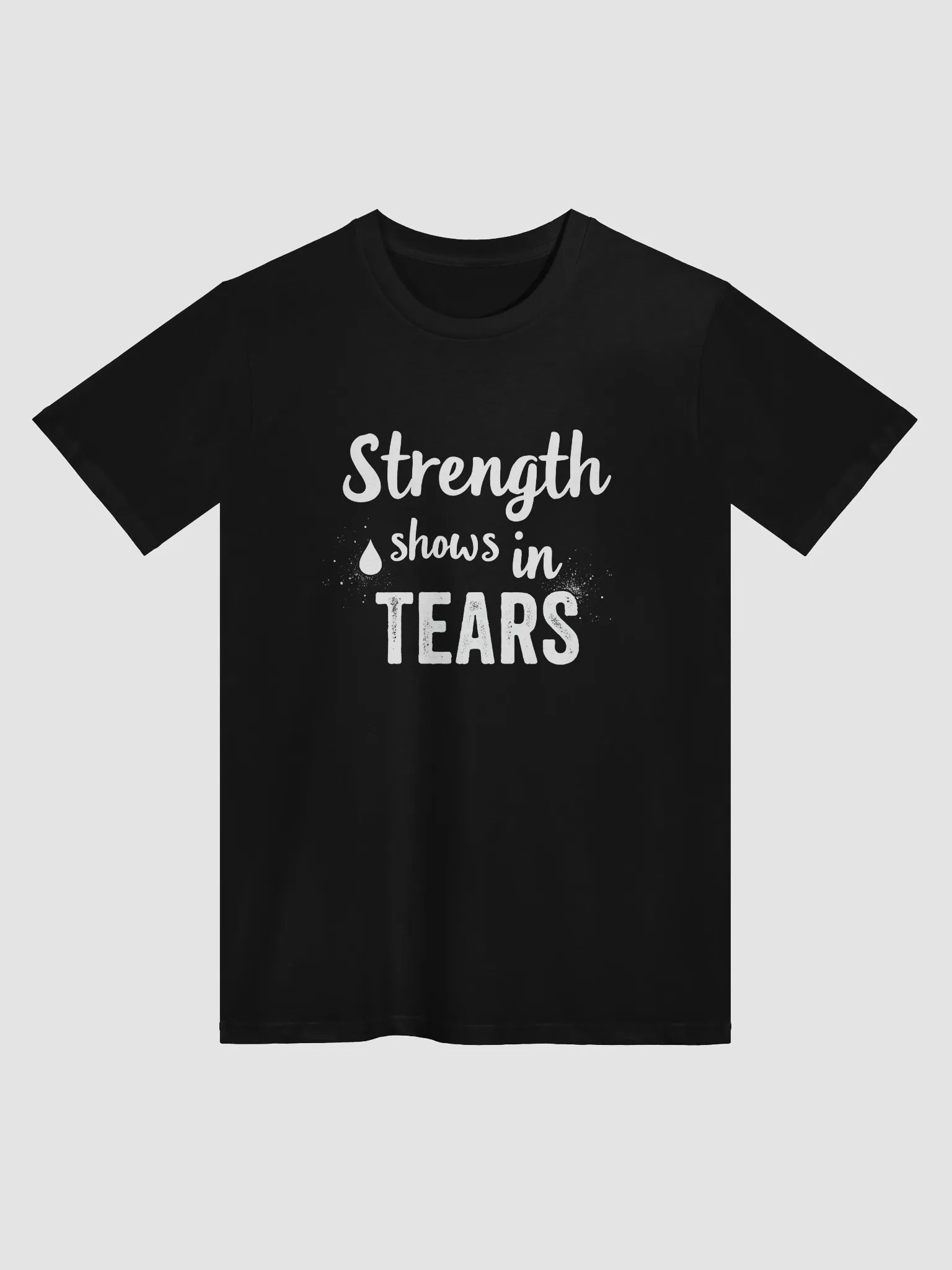 Strength Shows in Tears  — The Johnny Depp Inspired T-Shirt That Empowers You to Embrace Vulnerability and True Courage product image (1)