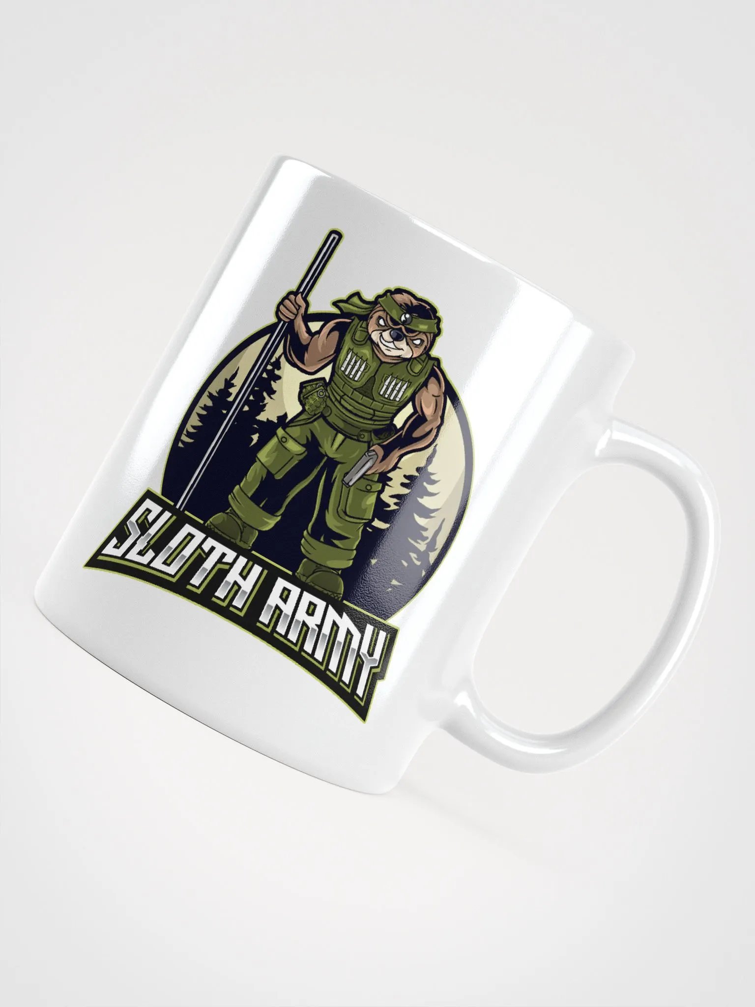 SlothArmy White Mug product image (8)