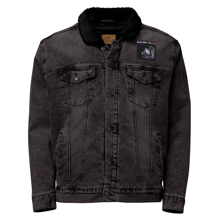 Satanic Claus Mystery Denim Jacket product image (1)