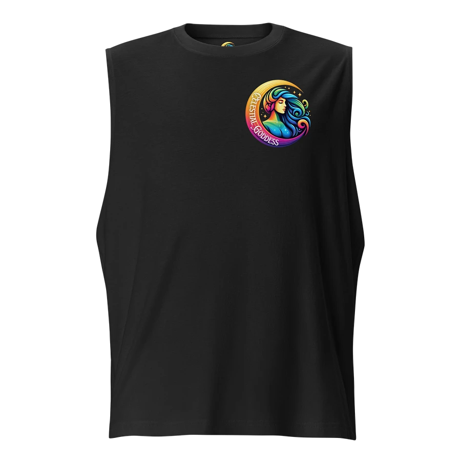 Celestial Crescent Moon Muscle Tank product image (3)