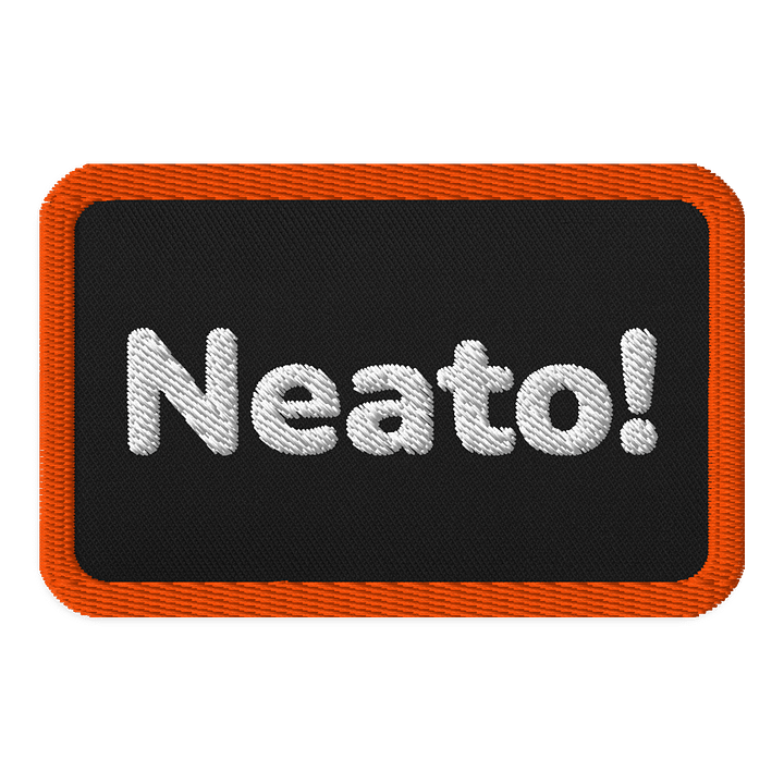 A Neato patch! (NO HOOK & LOOP) product image (1)