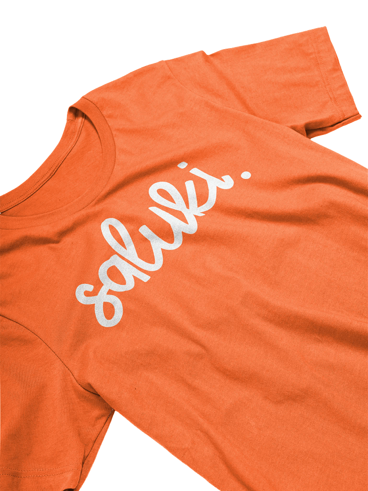 Saluki. Orange T-Shirt For Saluki Lovers & Owners product image (2)