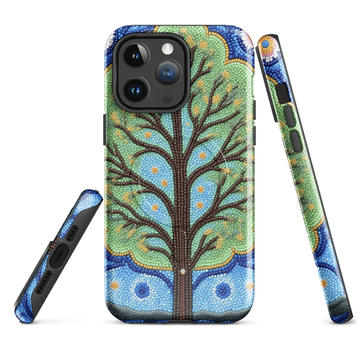 Mystic Tree Mosaic iPhone® Tough Case product image (4)