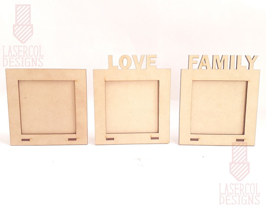 Square Photo Frames - Laser Cut Files product image (4)