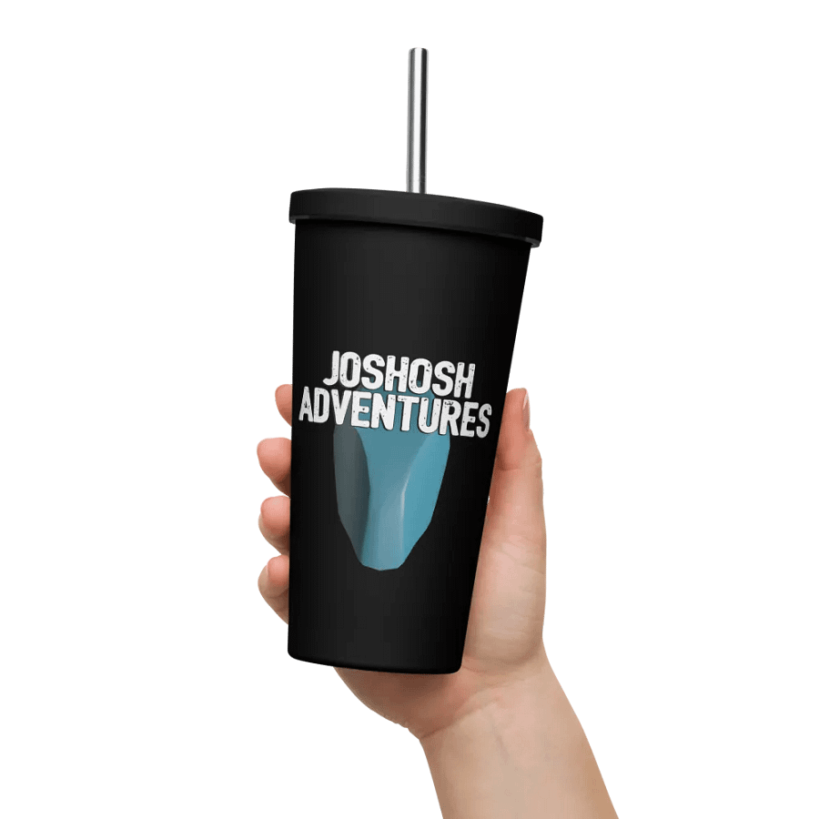 Joshosh Adventures Insulated Tumbler with a Straw product image (11)