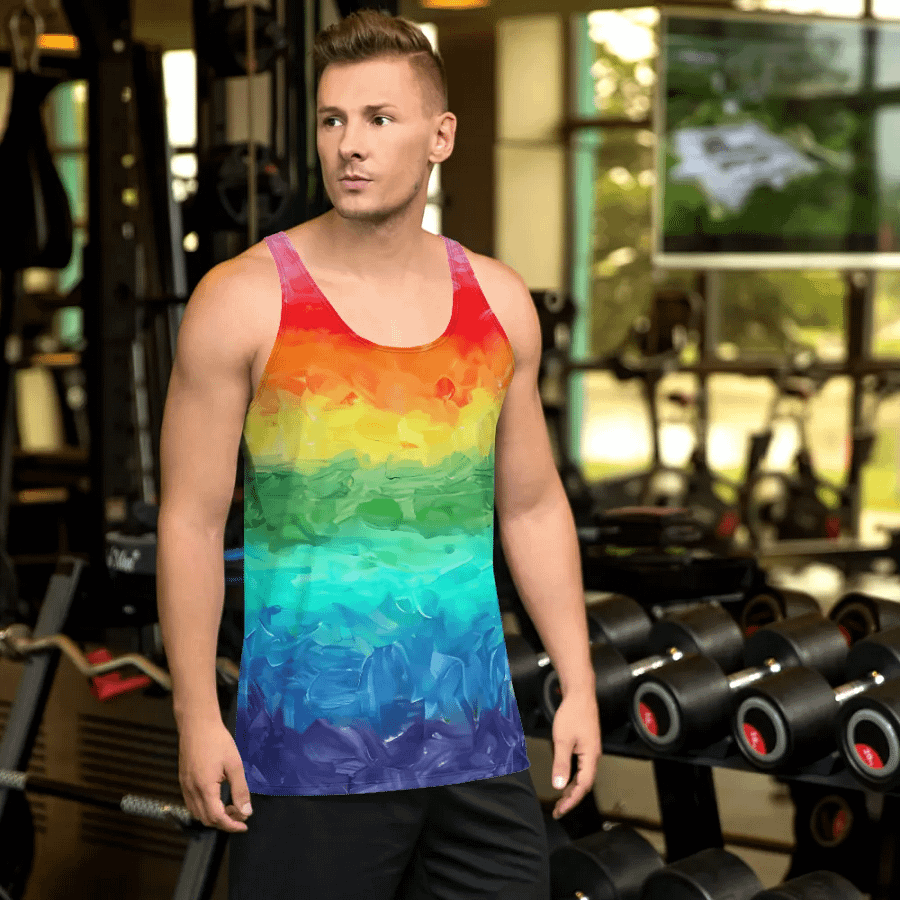 Retro Pride - 1978 Color Wash Design Tank Top product image (4)