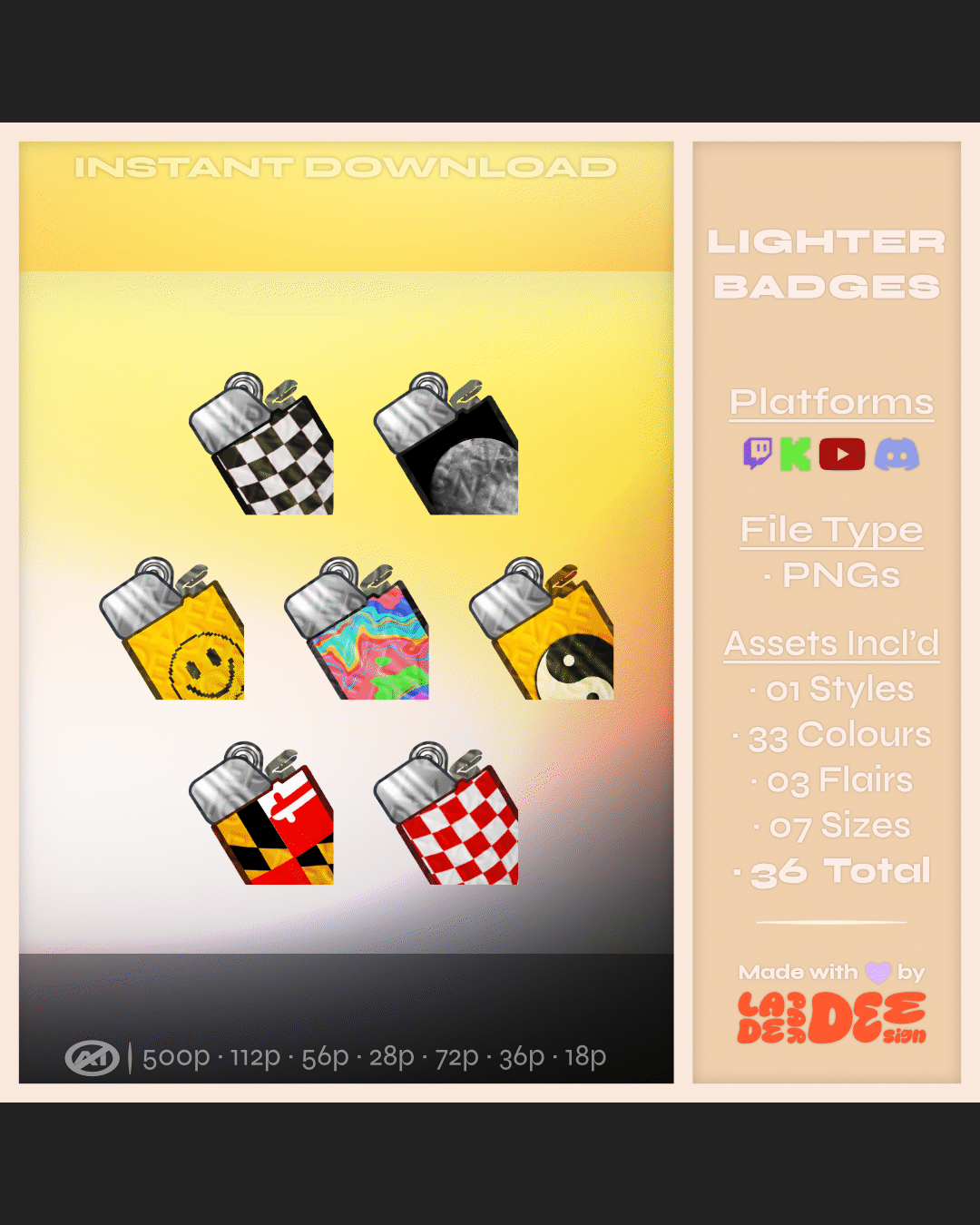 Lighter Badges product image (5)