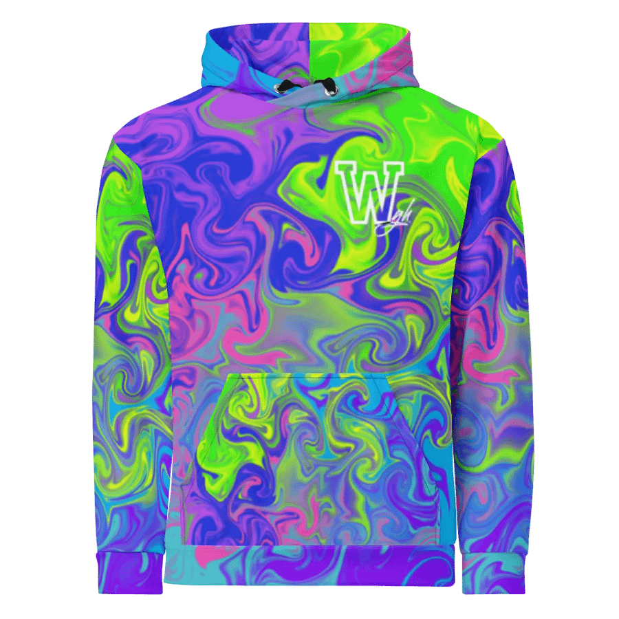 Wgh Abstract High-Dye Hoodie product image (1)