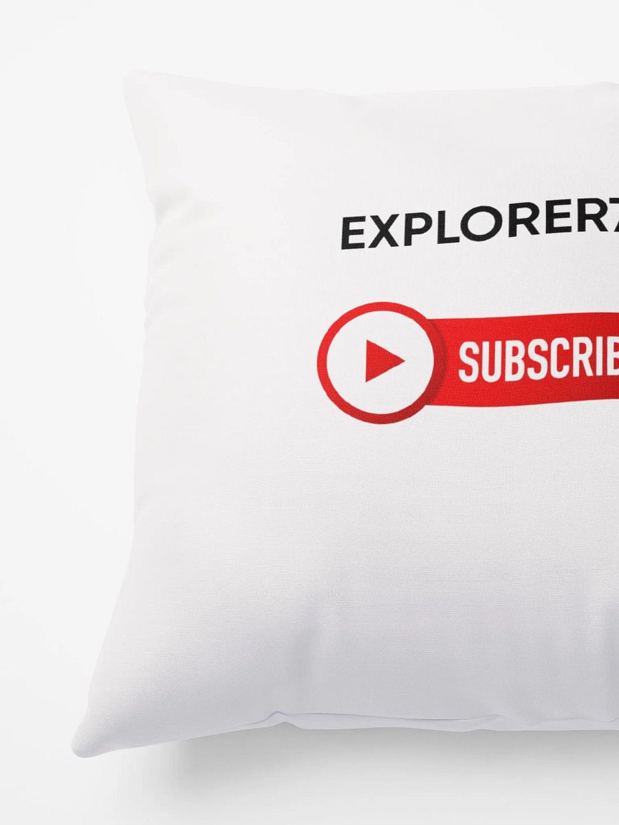 Explorer719 Subscribe Pillow product image (3)