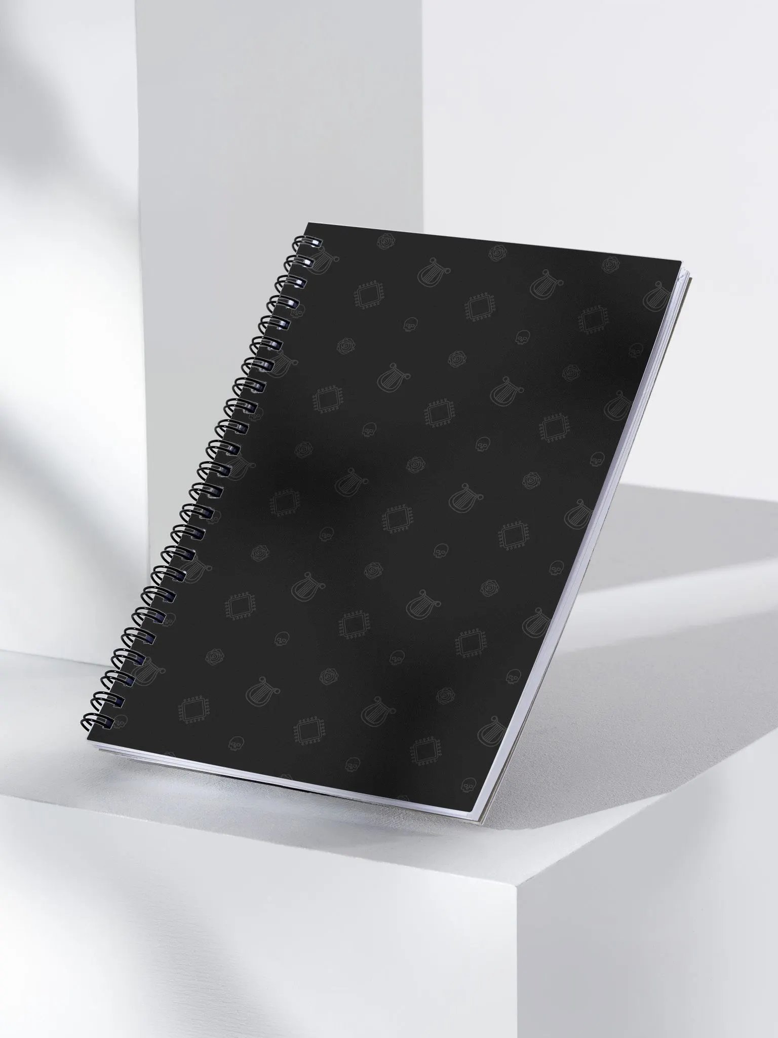 "Symbols" Notebook (140 dotted white pages) product image (3)