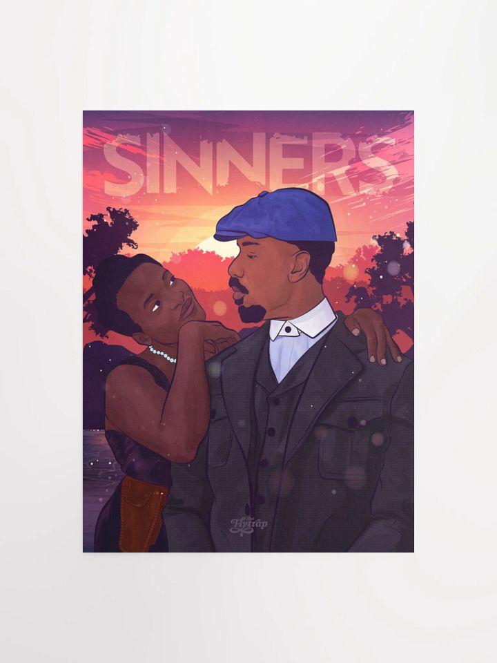 Sinners 12x16 poster product image (1)