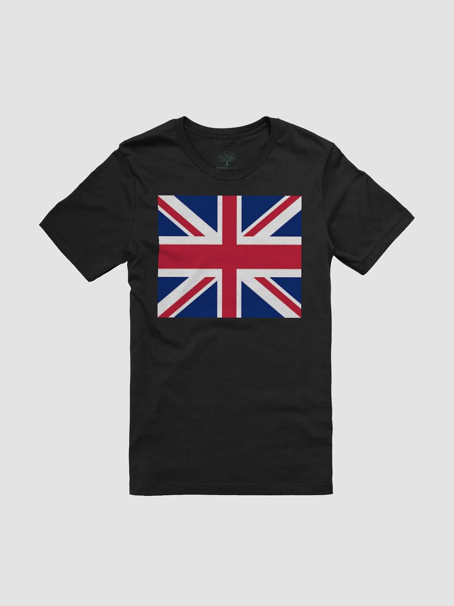 Graphic Grove Patriotic UK Flag Unisex Cotton T-Shirt product image (3)