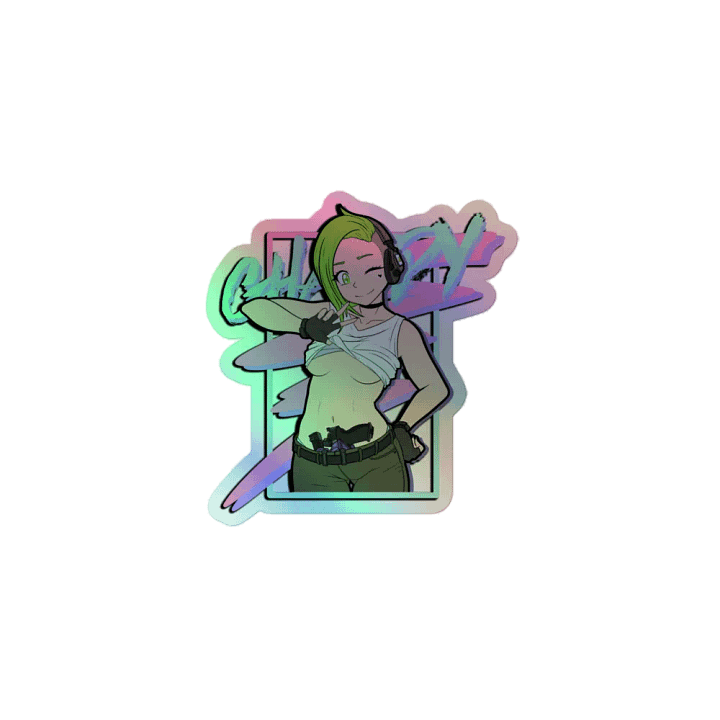M&P 2.0 Pickle chan HOLO STICKER product image (1)