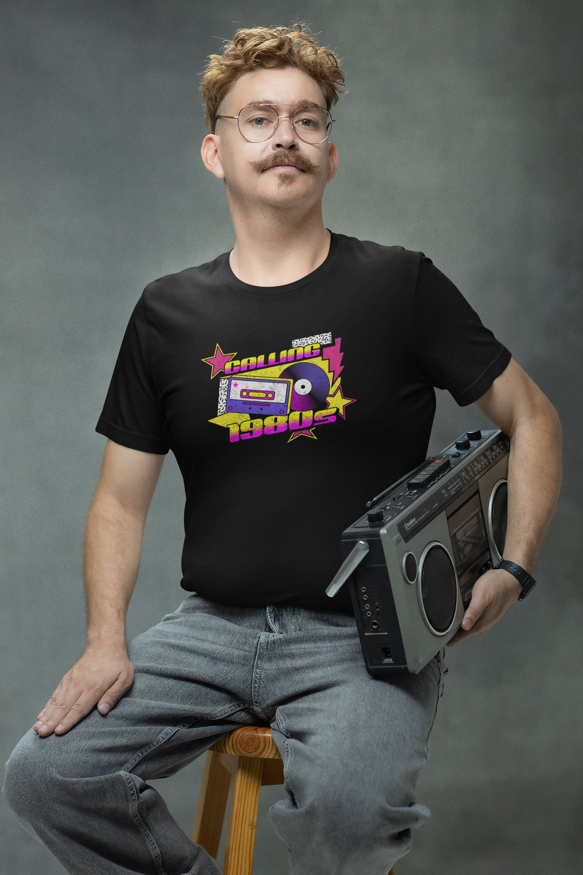 Calling 1980s Tshirt product image (7)