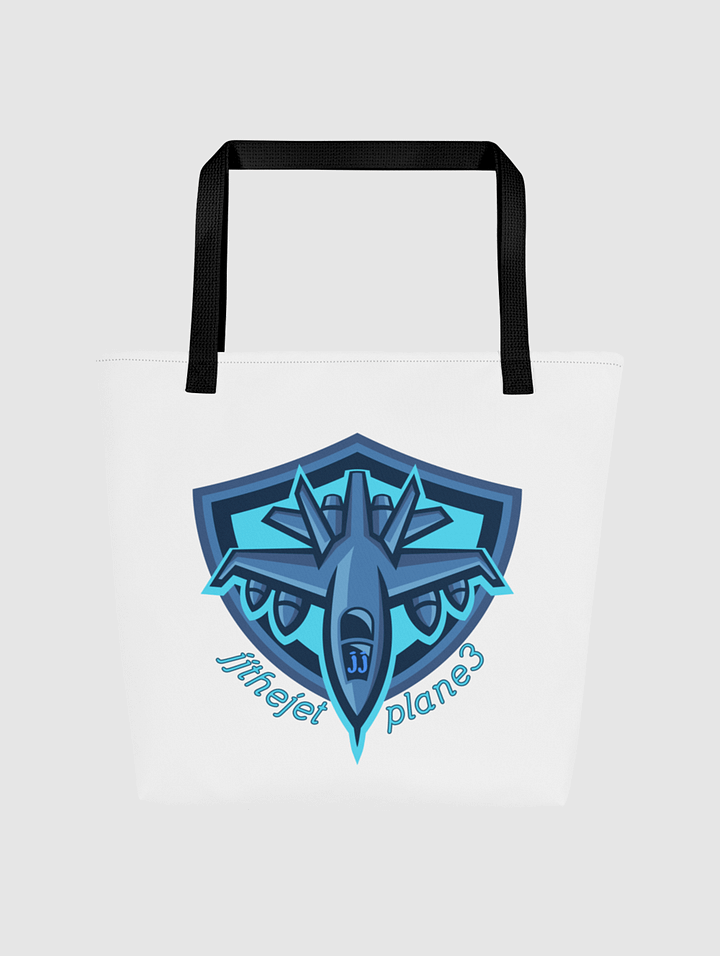 JJ's Tote Bag Blue Emblem product image (1)