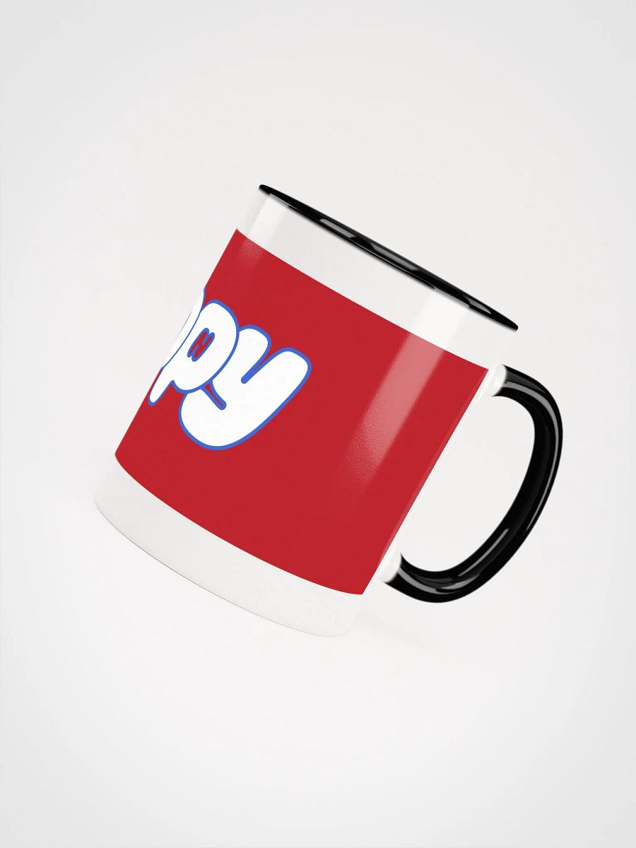 HAPPY Ceramic Mug: Instantaneous Liquid Happiness product image (4)