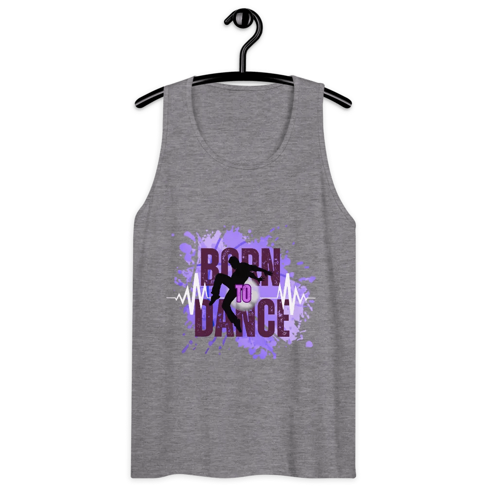 Born to Dance His Silhouette Embrace Tank Top product image (125)
