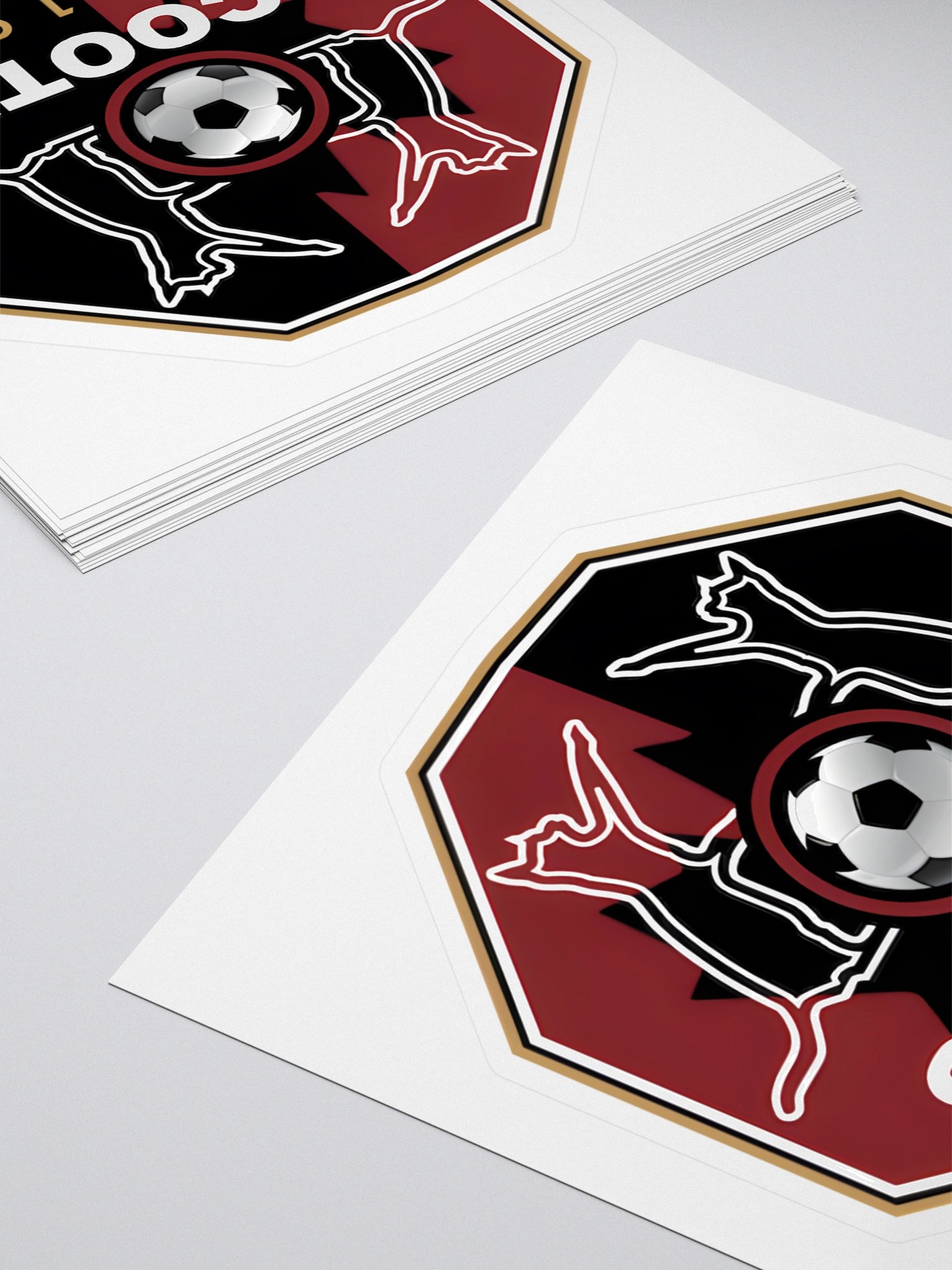 Two Cats Retro Sticker product image (4)