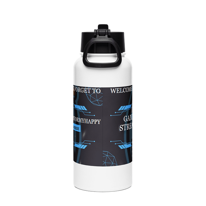 Shadowstormyhappy Gaming Stainless Steel Water Bottle product image (2)