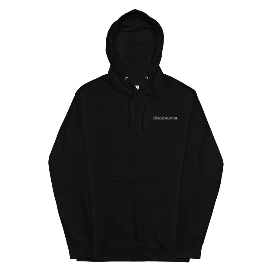 Midweight Hoodie - Co Founder Shaumarai - Embroidered - Black HApex Gear Black Logo product image (9)