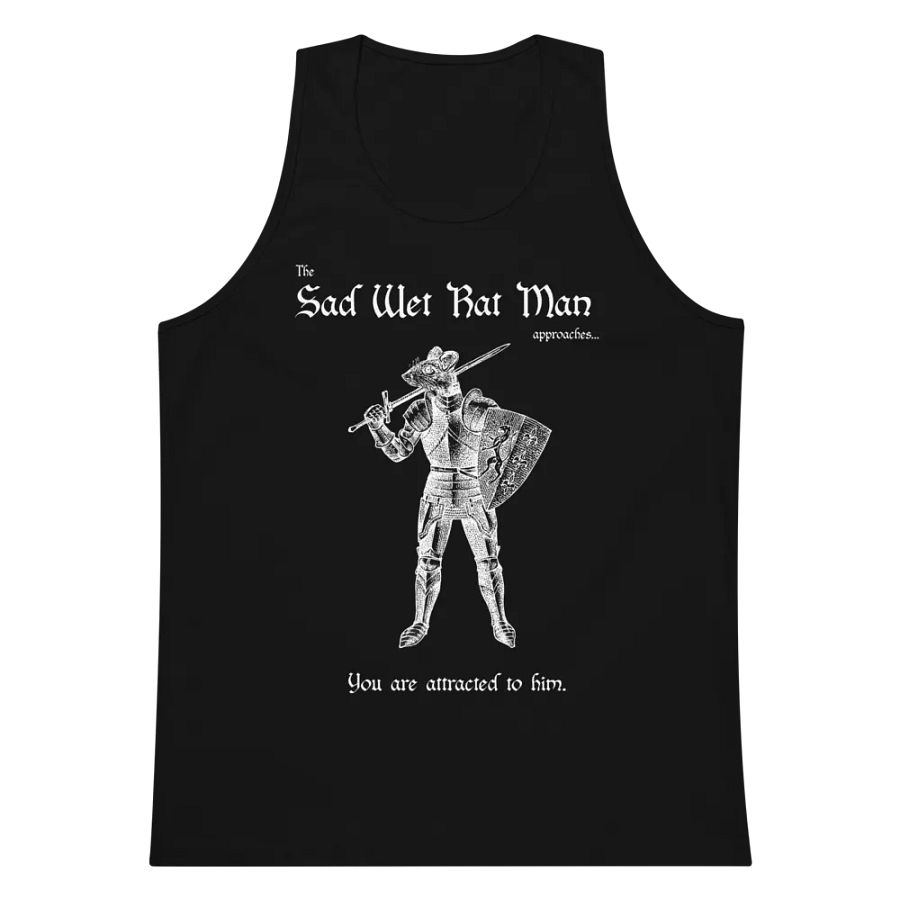 Sad Wet Rat Man Tank Top product image (5)