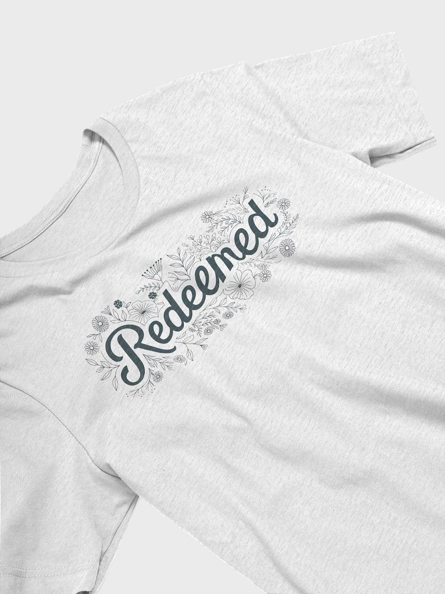 Redeemed Script Floral T-Shirt product image (3)