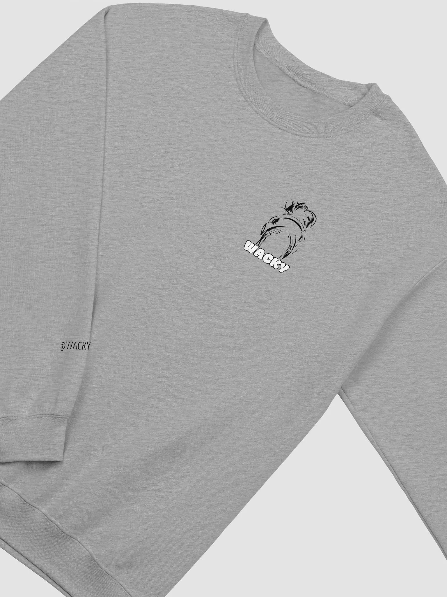 Simplistic Wacky Crew Neck Sweatshirt product image (2)
