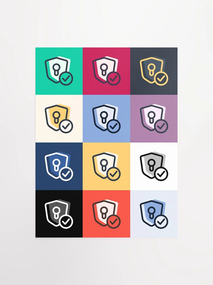 Privacy Guides Multi-Color Poster product image (2)
