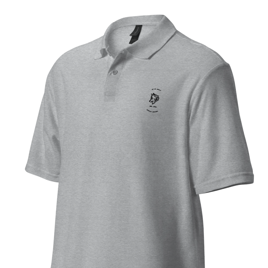 Wild Wolf Premium Polo Gray/White product image (3)