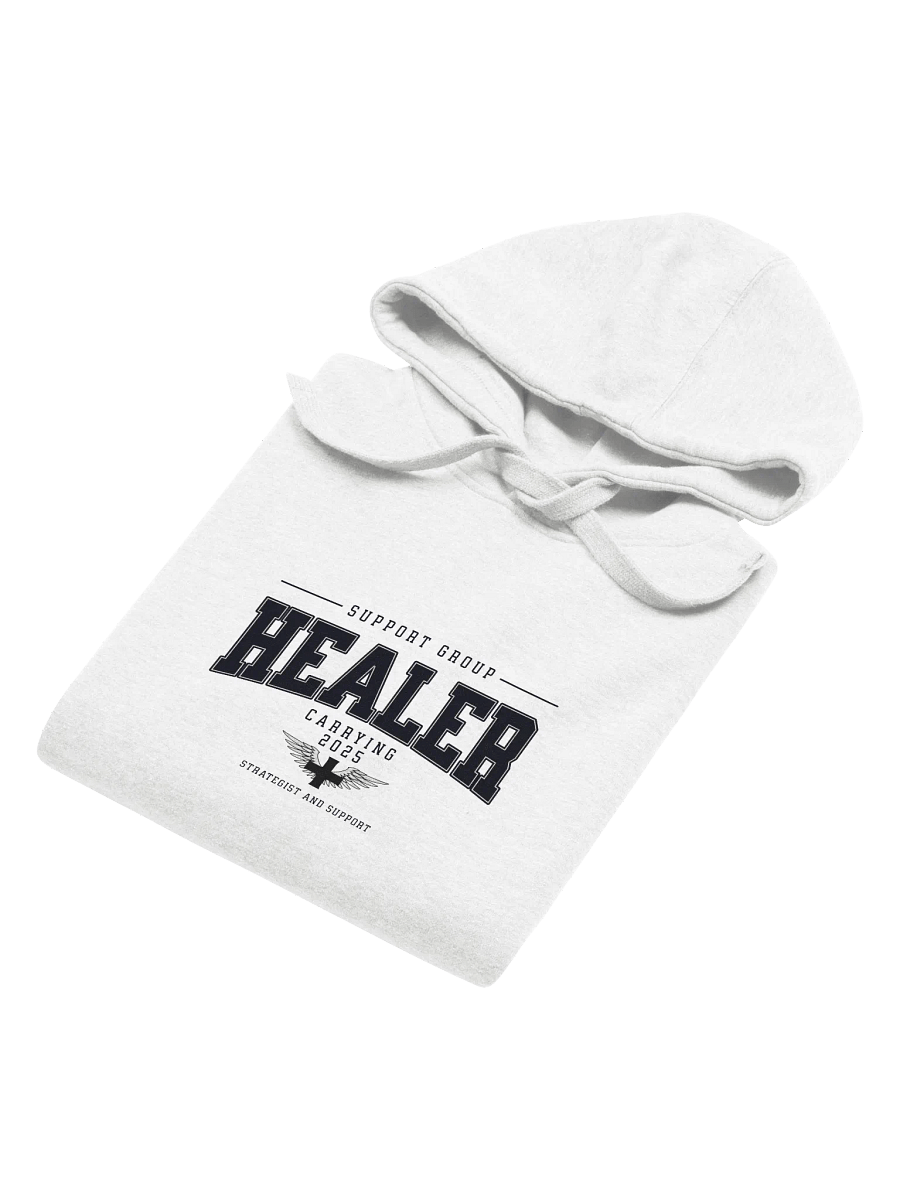 Bold "Healer" Winged Support Strategist Hoodie product image (9)