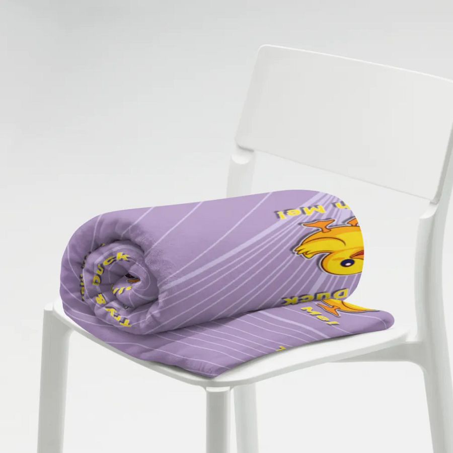Quack & Slash Throw Blanket product image (7)