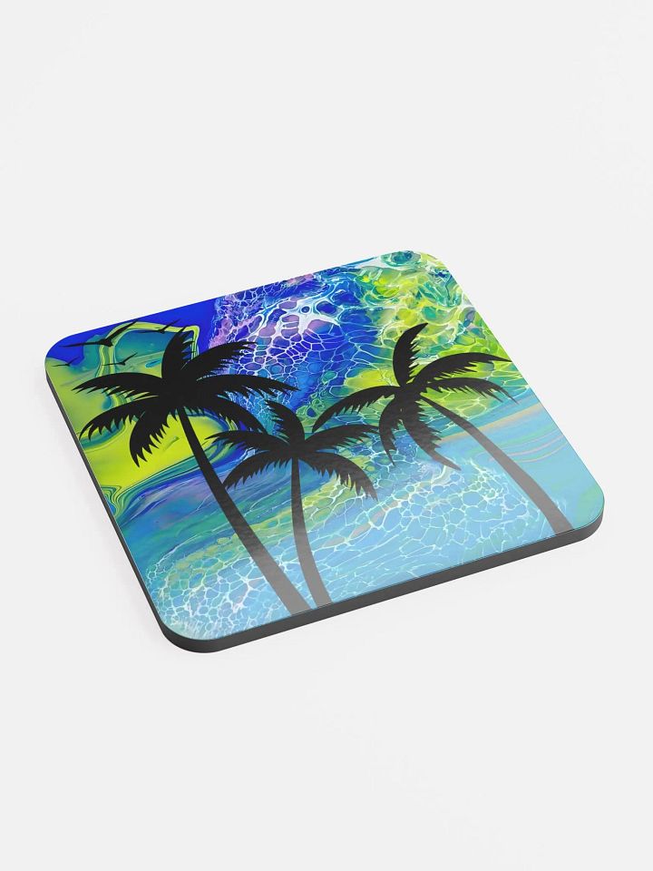 Tropical Bliss Island Landscape Coaster product image (2)