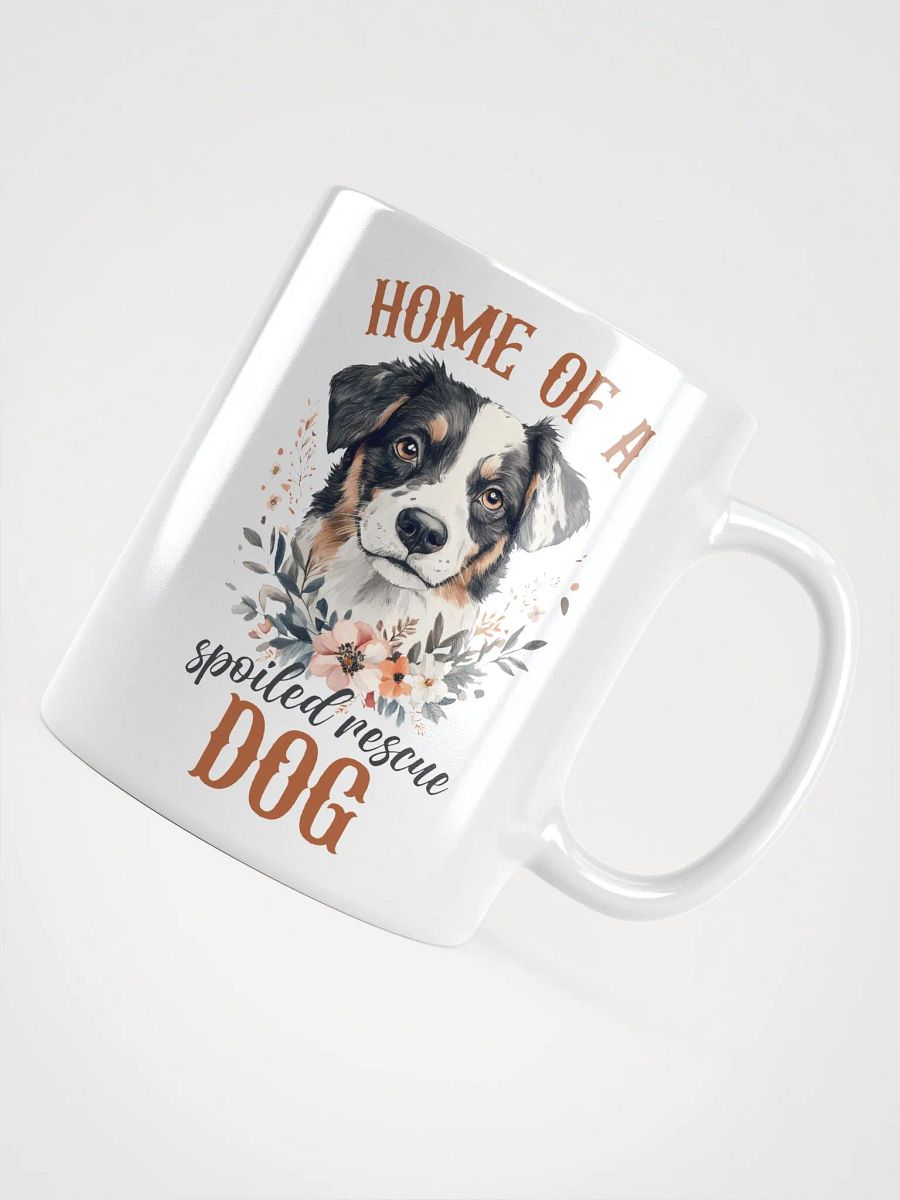 Home Of A Spoiled Rescue Dog Mug product image (4)