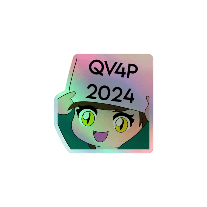 QueenV 4 Partner Holo Sticker product image (1)